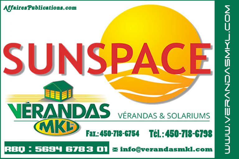LES PRODUITS DE VÉRANDAS MKL INTERNATIONAL