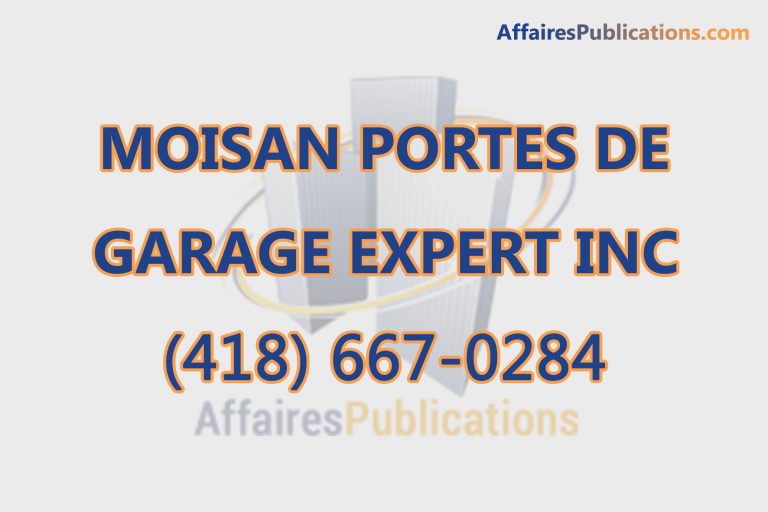 MOISAN PORTES DE GARAGE EXPERT