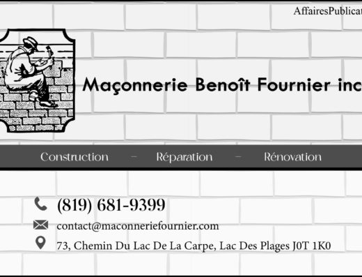 MAÇONNERIE BENÔIT FOURNIER INC
