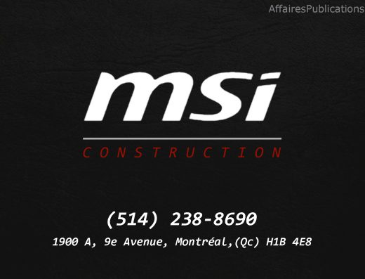 CONSTRUCTION MSI INC