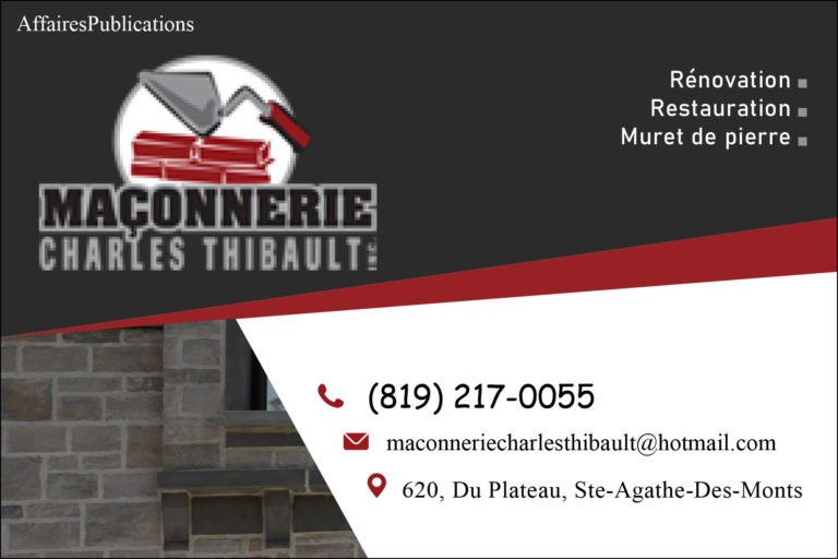 MAÇONNERIE CHARLES THIBAULT