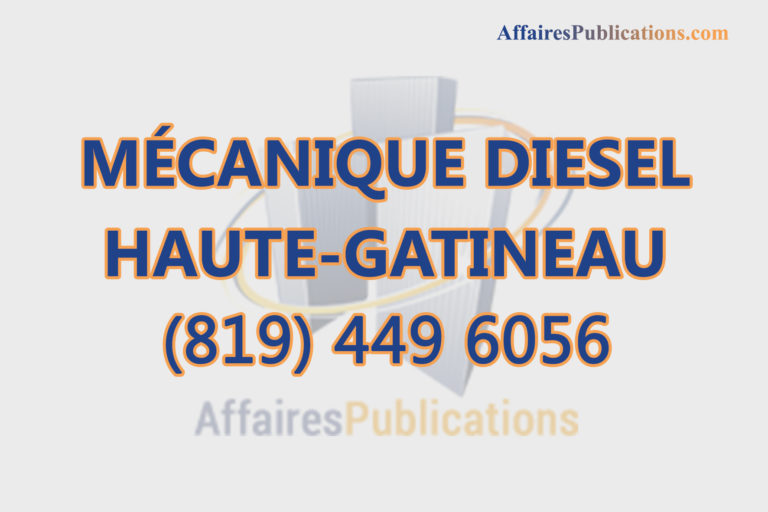 MÉCANIQUE DIESEL HAUTE-GATINEAU