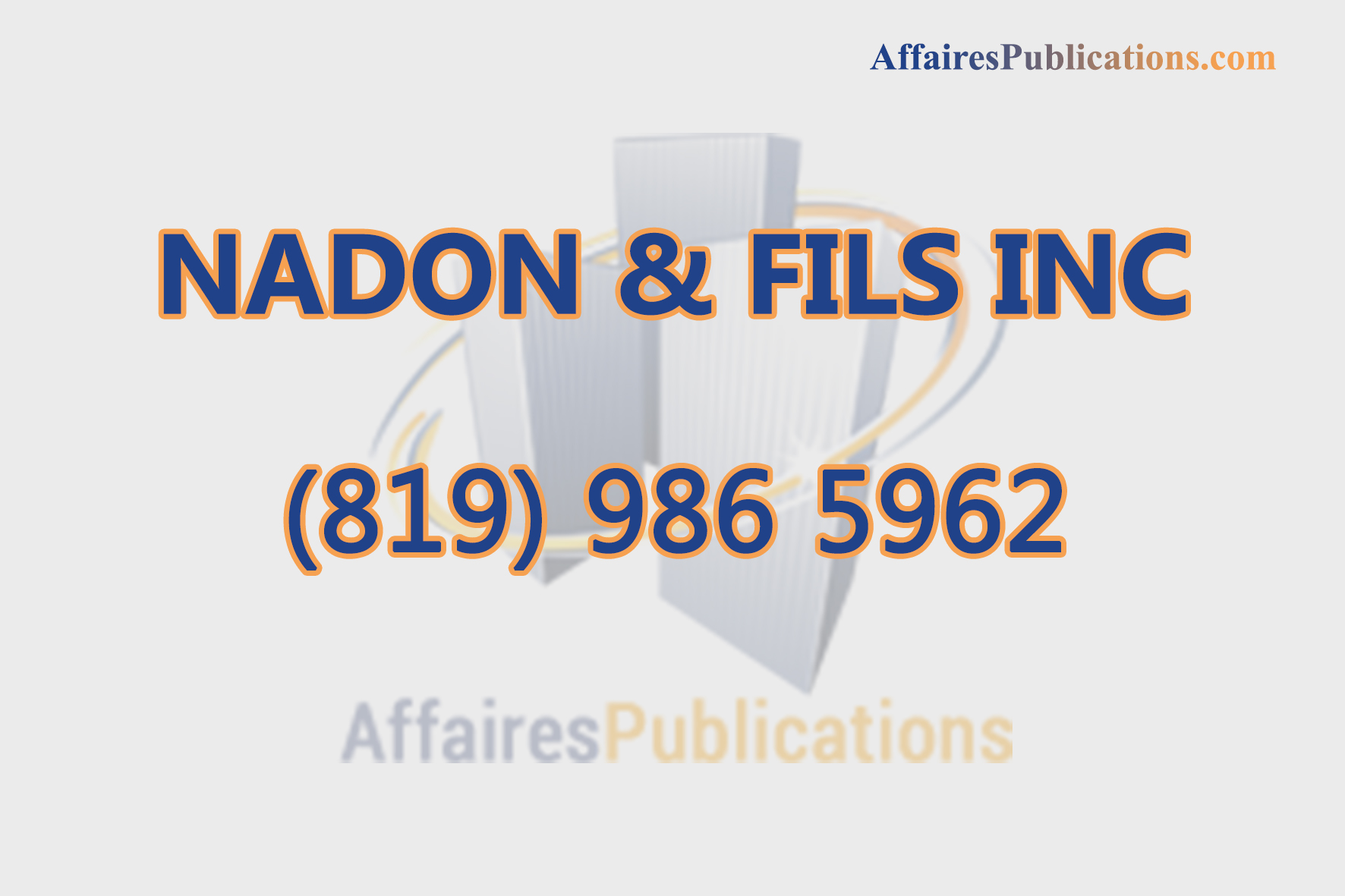 NADON & FILS INC