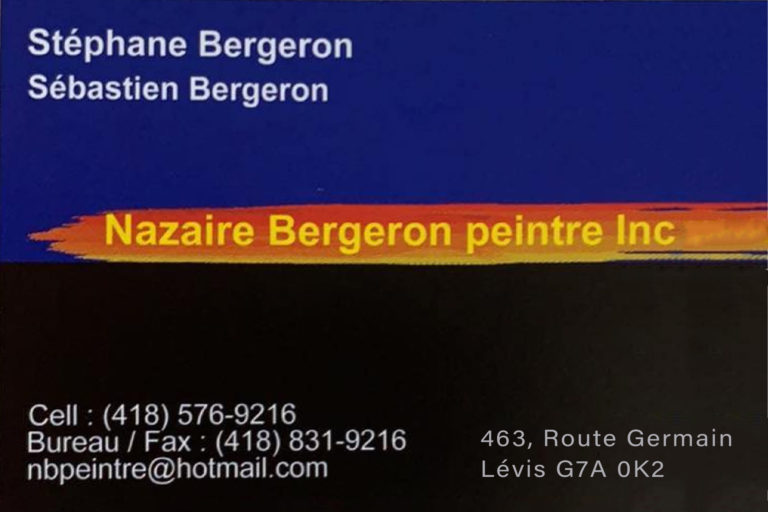 NAZAIRE BERGERON PEINTRE INC
