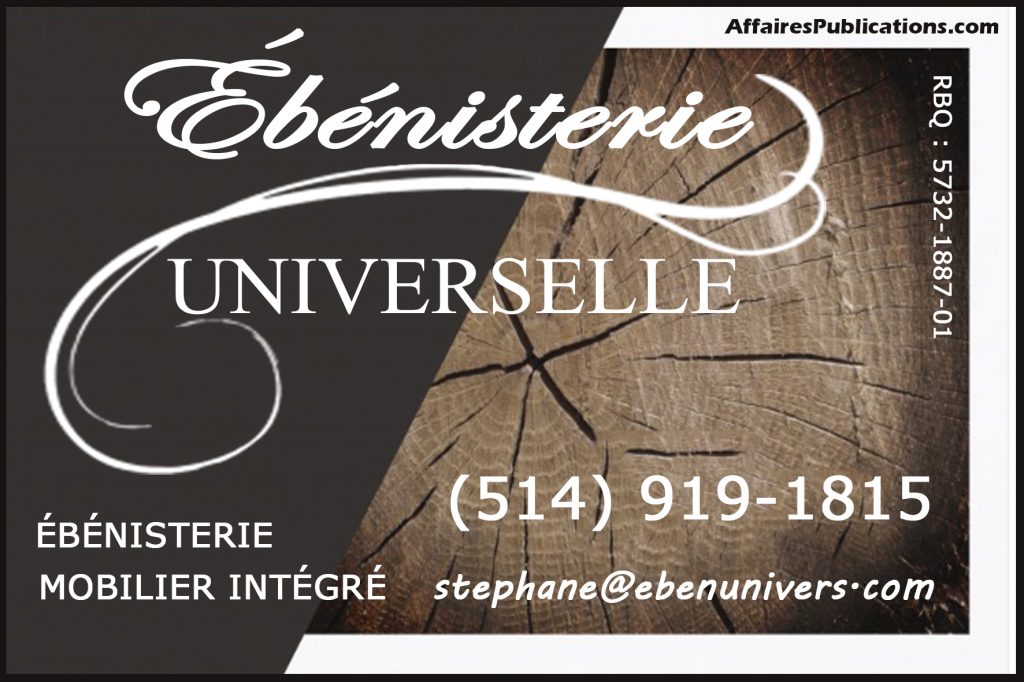 ÉBÉNISTERIE UNIVERSELLE