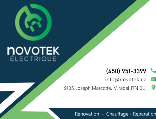 NOVOTEK ÉLECTRIQUE INC