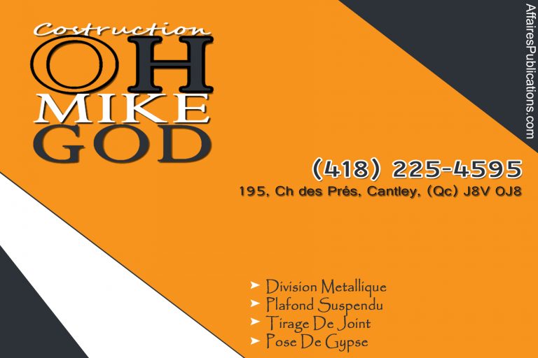 CONSTRUCTION OH MIKE GOD INC