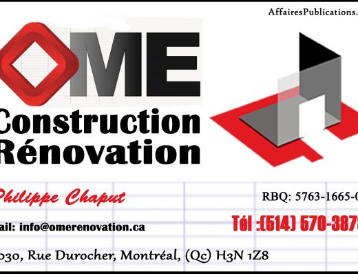 OME CONSTRUCTION RÉNOVATION