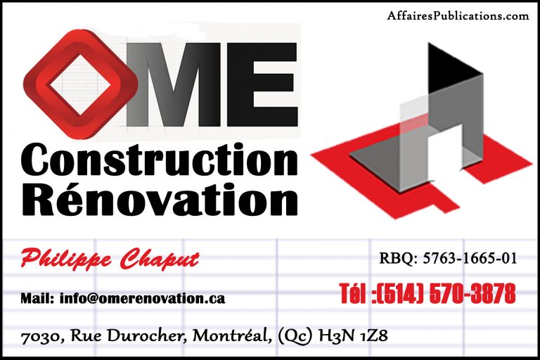 OME CONSTRUCTION RÉNOVATION
