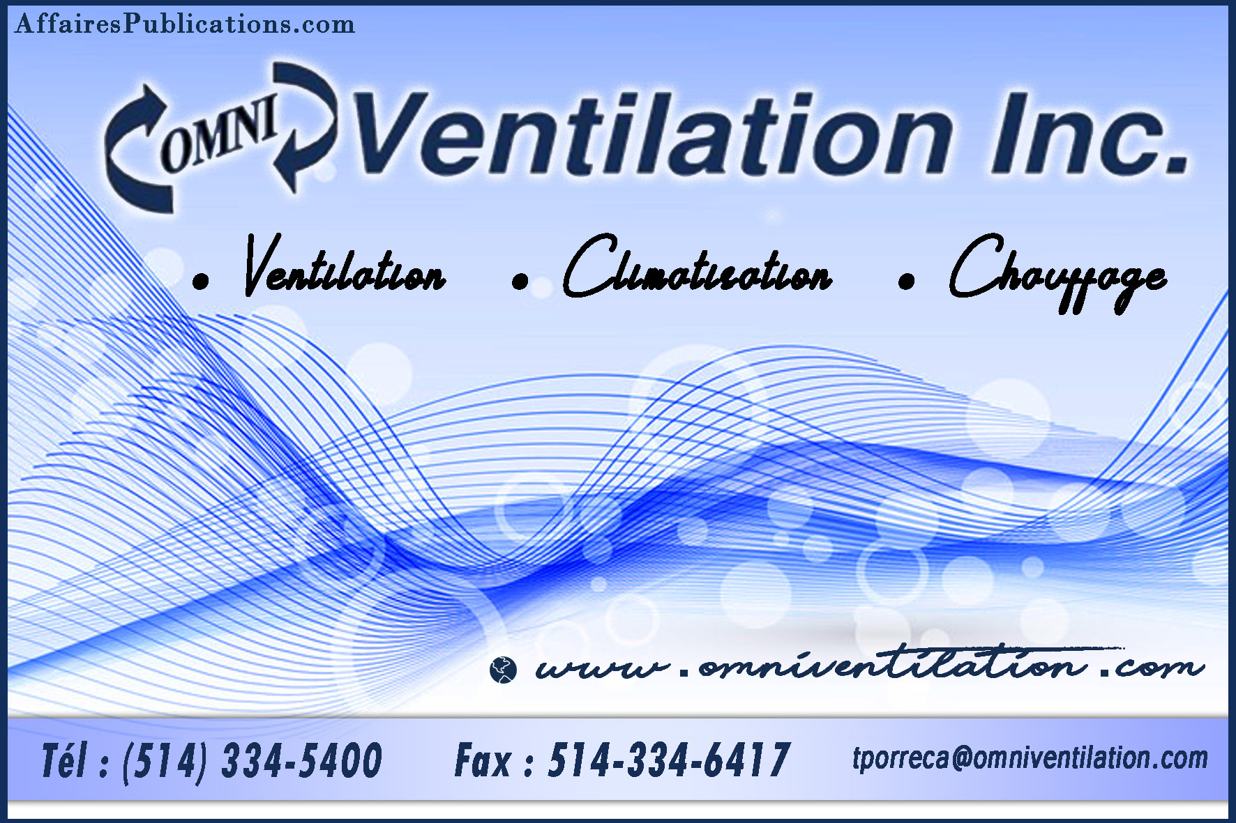 OMNI VENTILATION INC