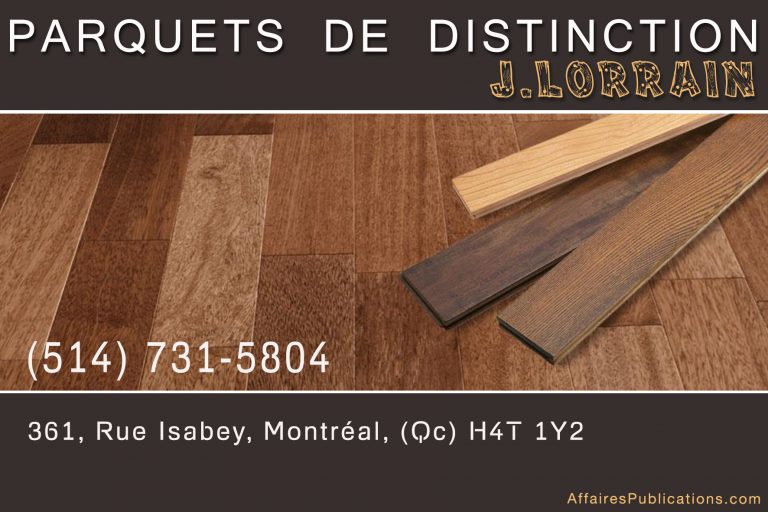 PARQUETS DE DISTINCTION J LORRAIN