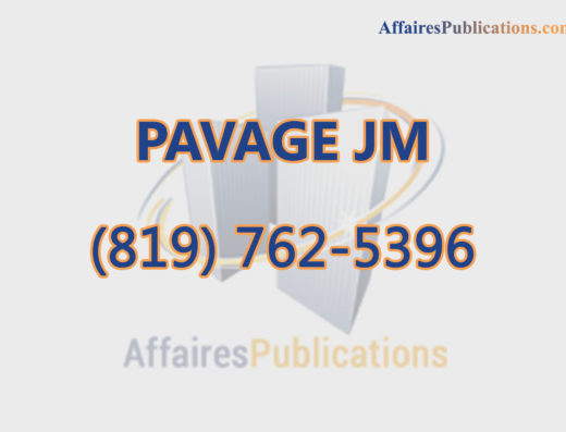 PAVAGE JM