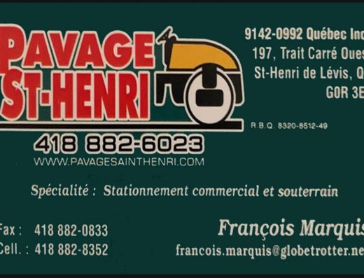 PAVAGE ST-HENRI