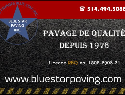 PAVAGE L&rsquo;ÉTOILE BLEUE INC
