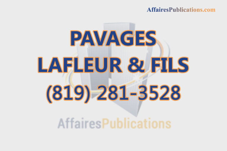 PAVAGES LAFLEUR & FILS