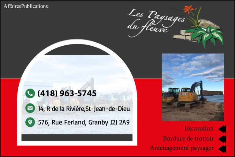 PAYSAGES DU FLEUVE 2008 INC