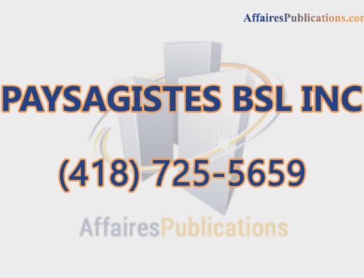PAYSAGISTES BSL INC