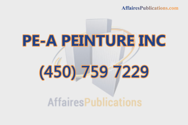 PE-A PEINTURE INC