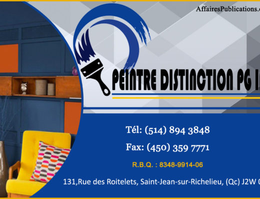 PEINTRE DISTINCTION PG INC