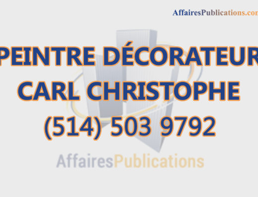 PEINTRE DÉCORATEUR CARL CHRISTOPHE