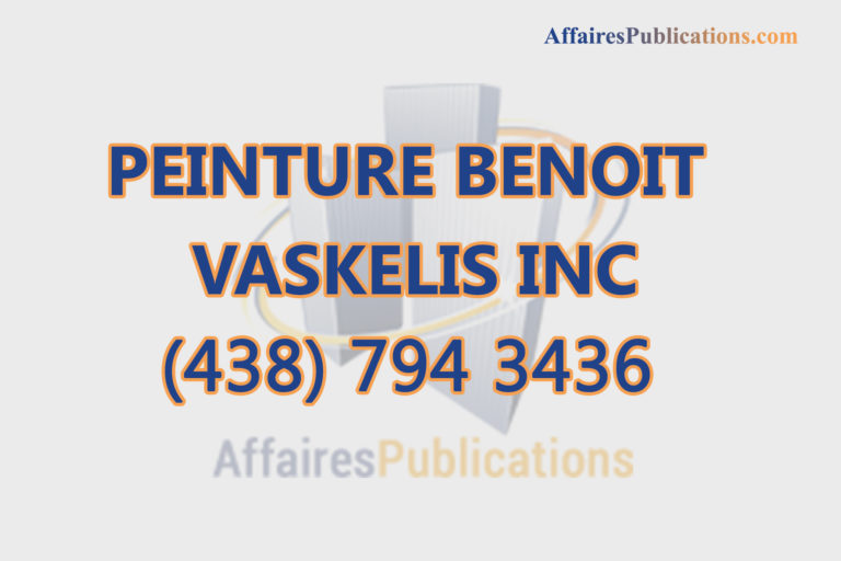 PEINTURE BENOIT VASKELIS INC