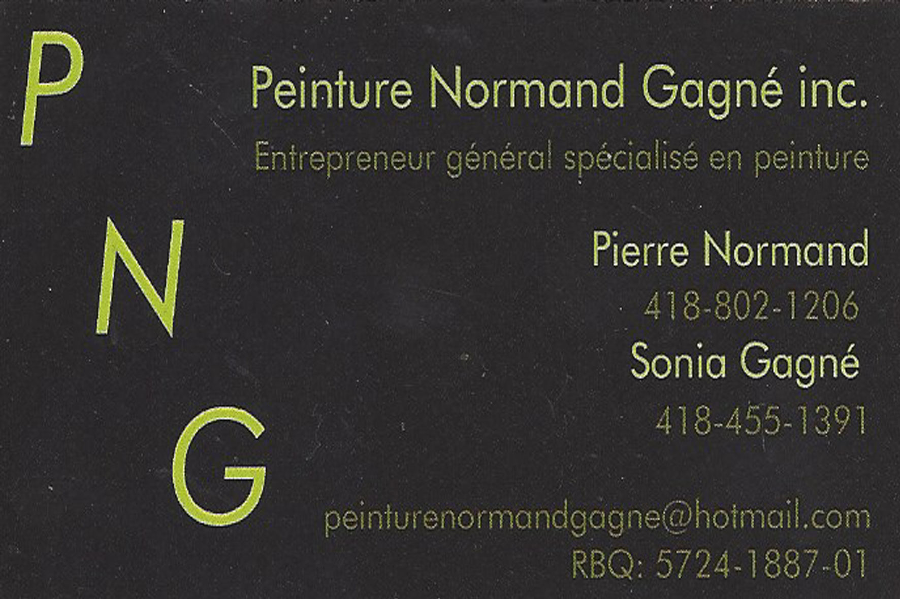 PEINTURE NORMAND GAGNÉ INC