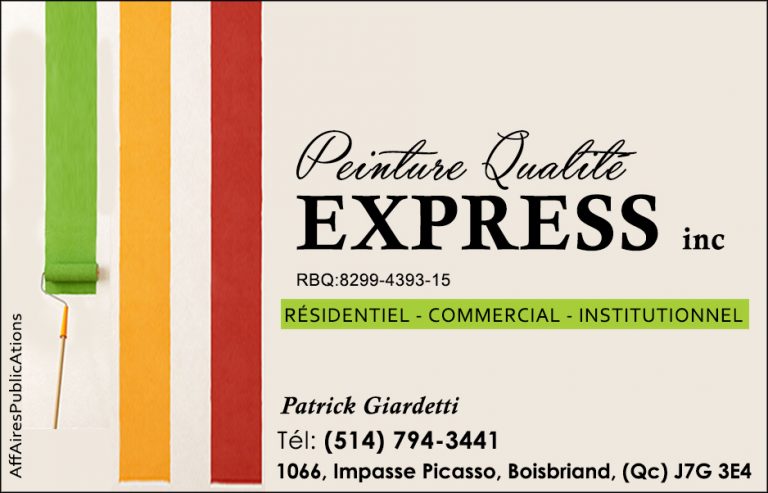 PEINTURE QUALITÉ EXPRESS INC