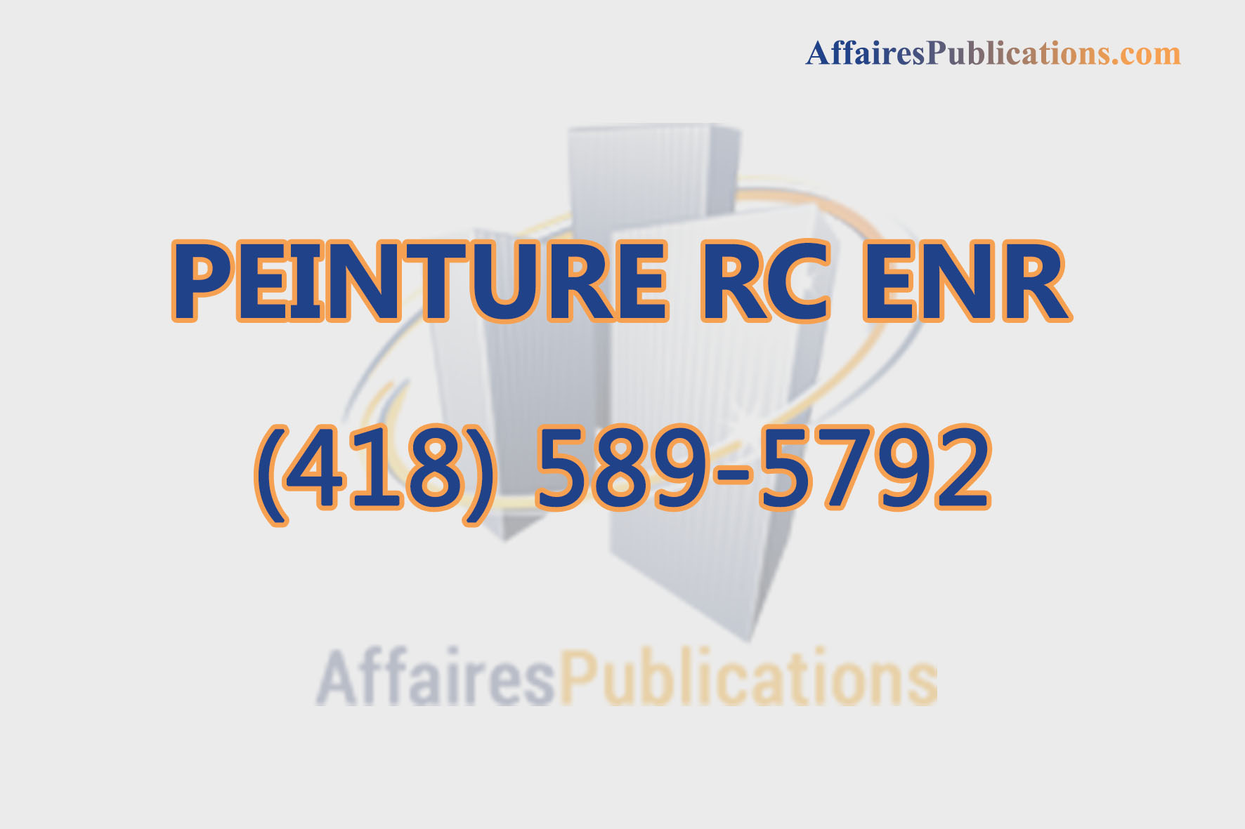 PEINTURE RC ENR