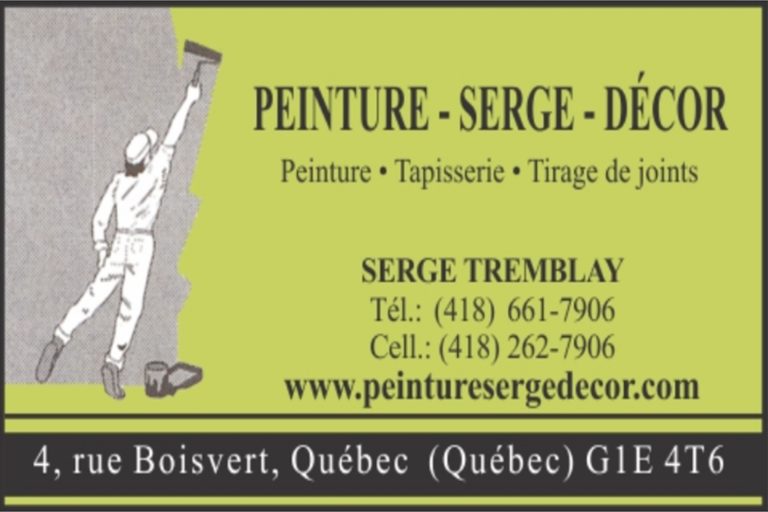 PEINTURE SERGE DÉCOR