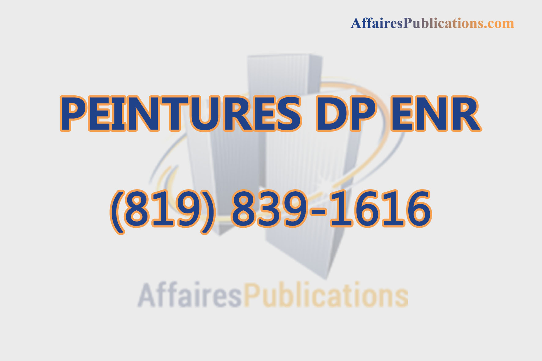 PEINTURES DP ENR