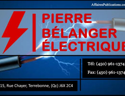 PIERRE BÉLANGER ÉLECTRIQUE INC
