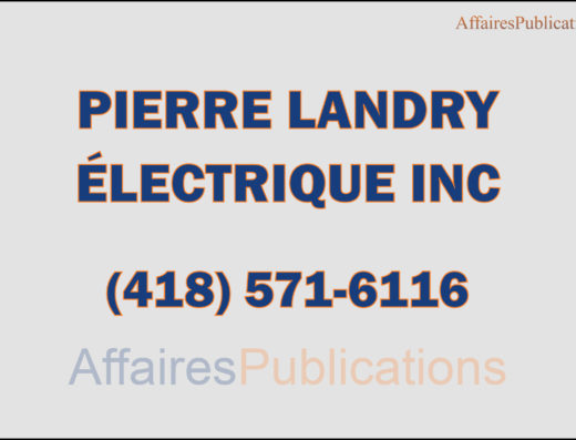 PIERRE LANDRY ÉLECTRIQUE INC