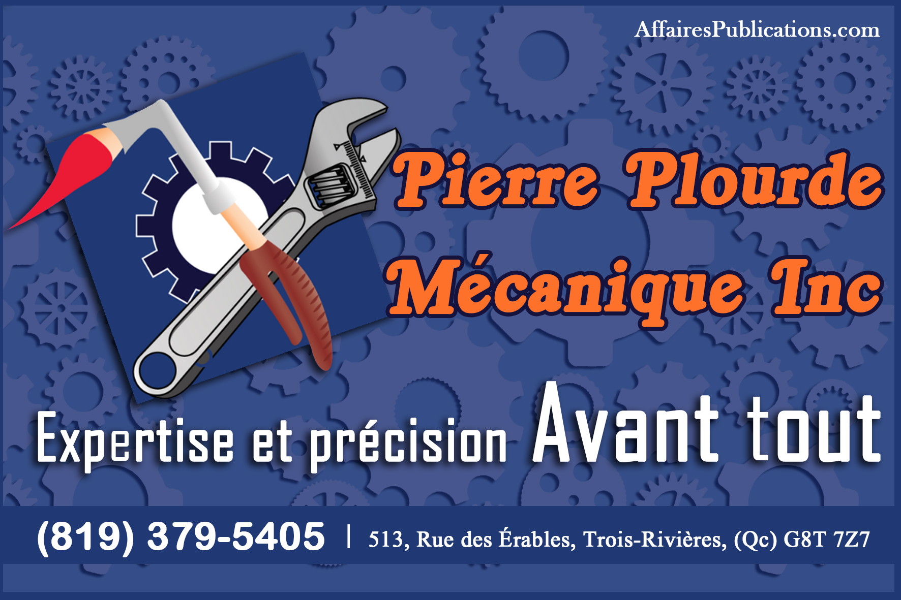 PIERRE PLOURDE MÉCANIQUE INC