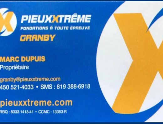 PIEUX EXTRÊME GRANBY MARC DUPUIS