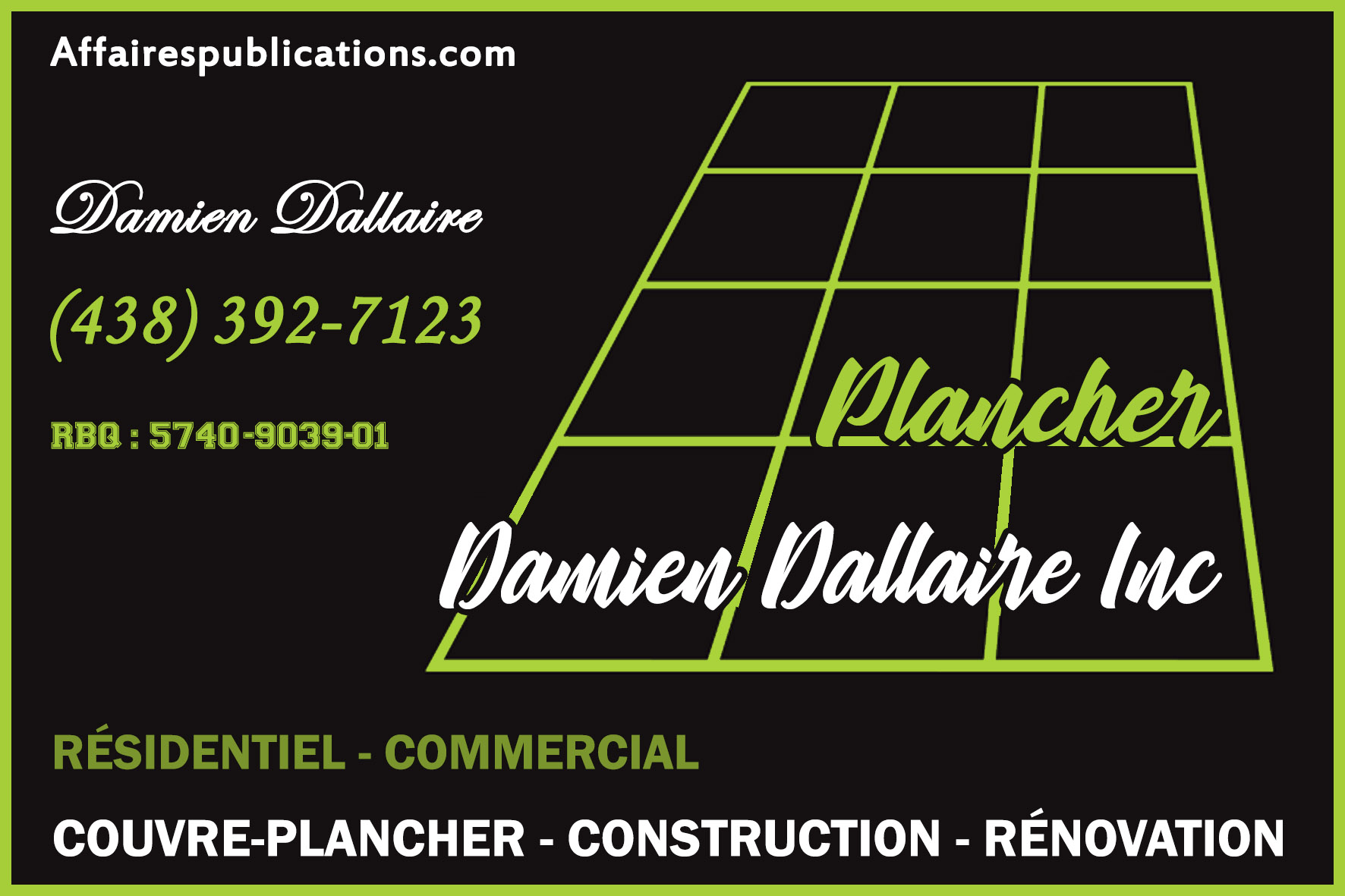 PLANCHER DAMIEN DALLAIRE INC