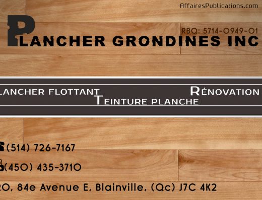 PLANCHER GRONDINES INC