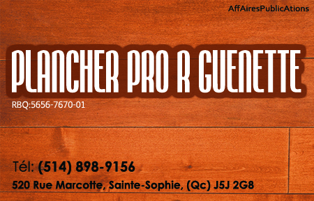 PLANCHER PRO R GUENETTE