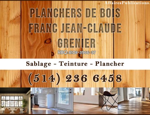 PLANCHERS DE BOIS FRANC JEAN-CLAUDE GRENIER