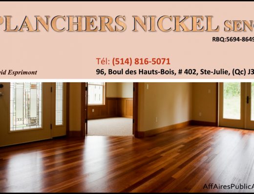 PLANCHERS NICKEL SENC