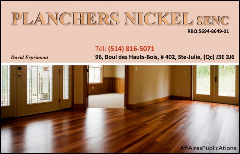 PLANCHERS NICKEL SENC