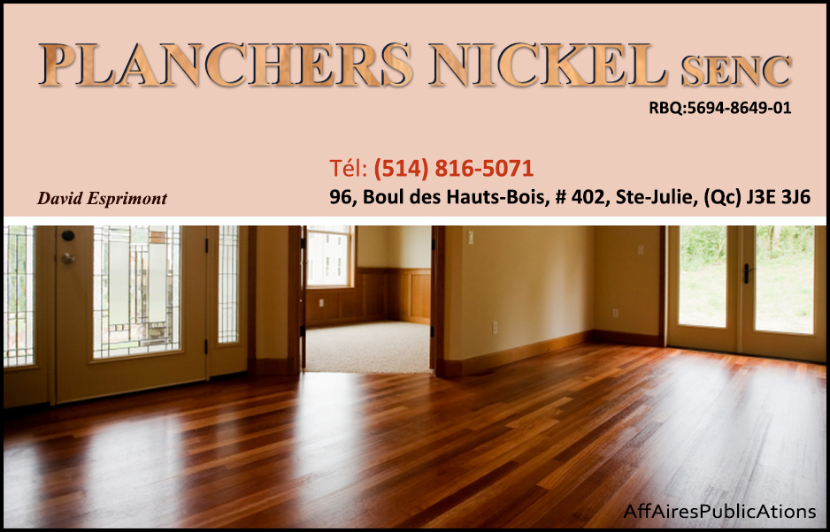 PLANCHERS NICKEL SENC