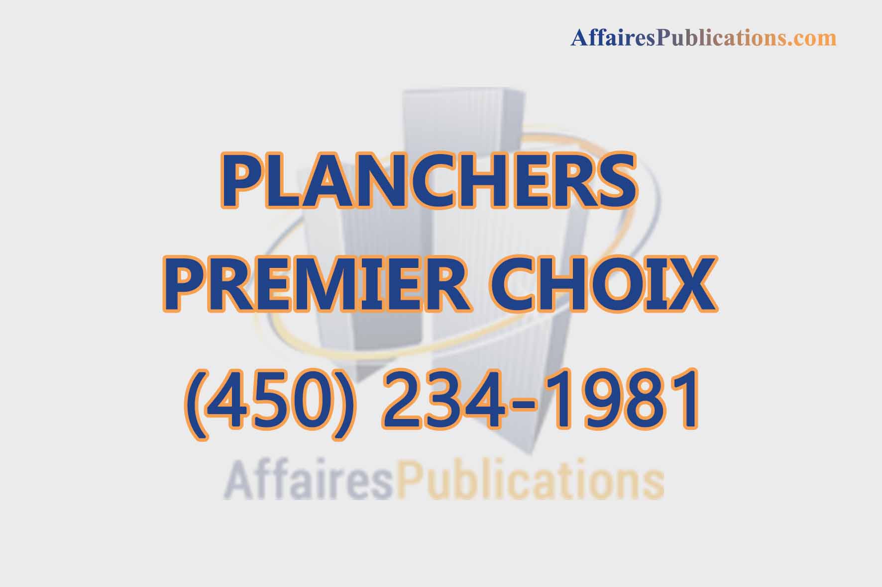 PLANCHERS PREMIER CHOIX