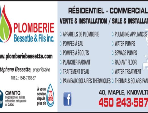 PLOMBERIE BESSETTE & FILS INC