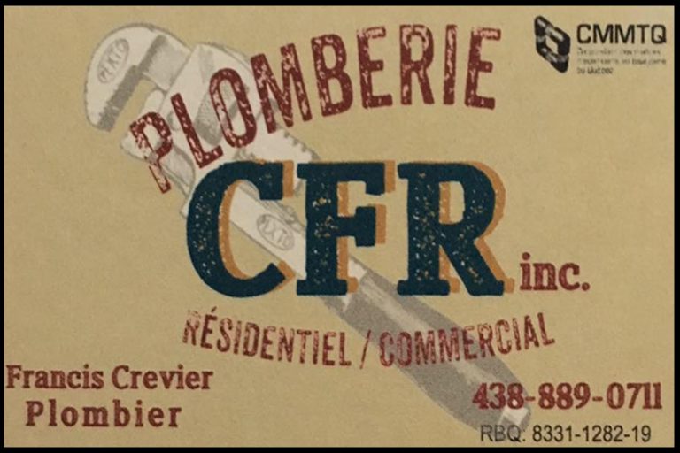 PLOMBERIE CFR INC