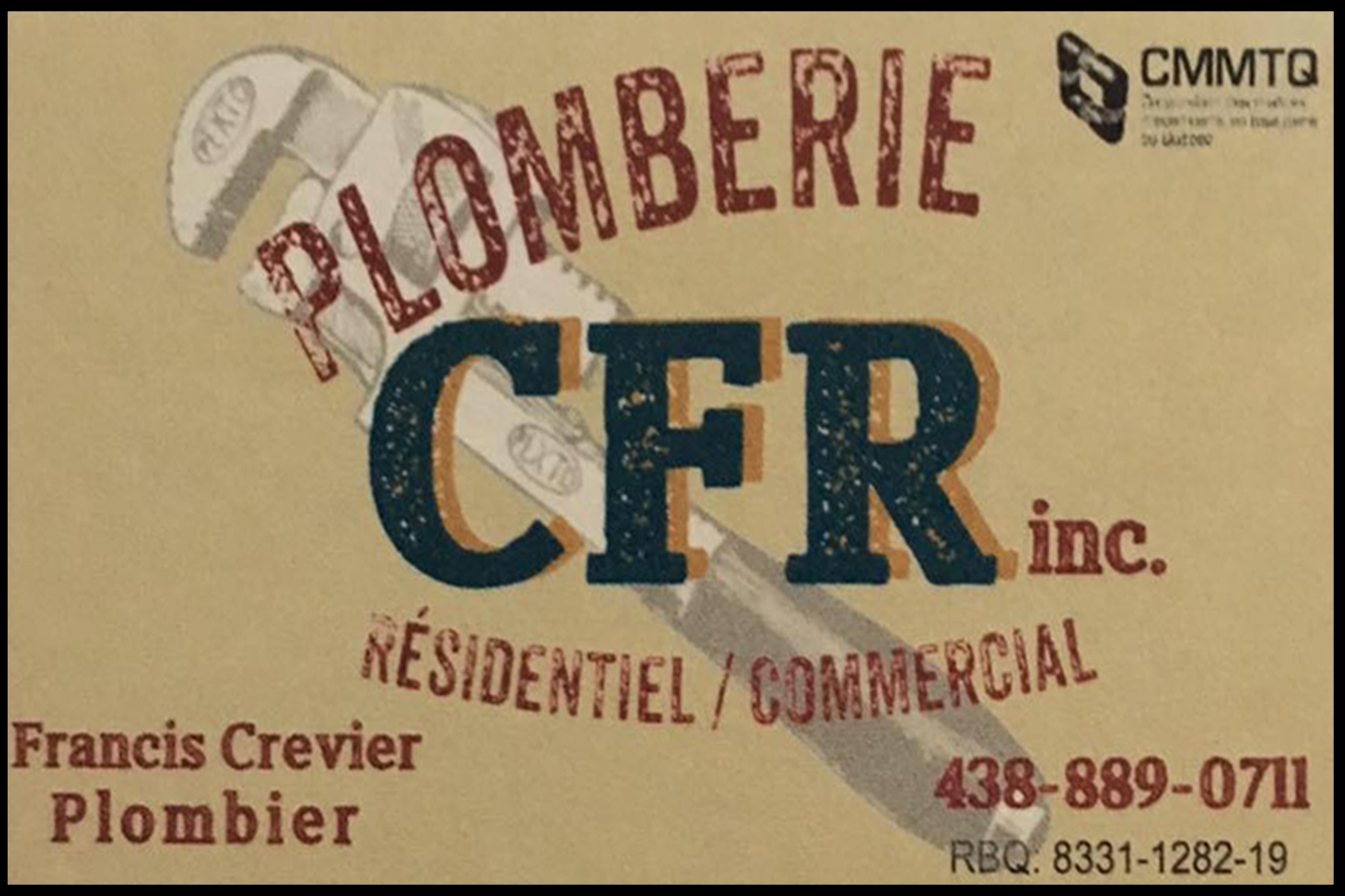 PLOMBERIE CFR INC