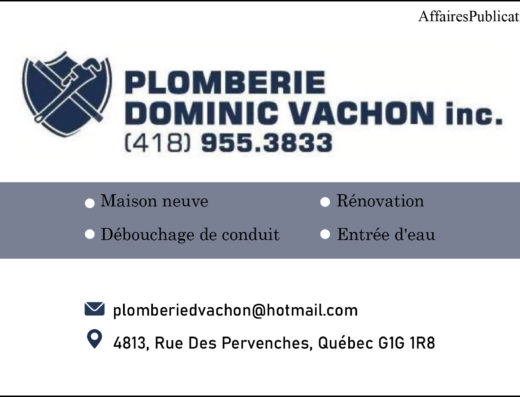 PLOMBERIE DOMINIC VACHON INC