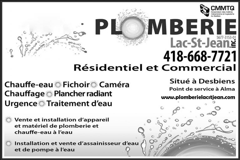 PLOMBERIE LAC-ST-JEAN INC