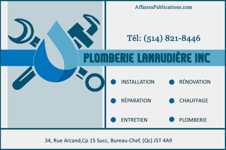 PLOMBERIE LANAUDIÈRE INC