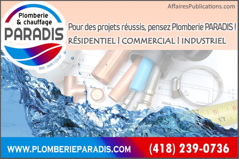 PLOMBERIE PARADIS
