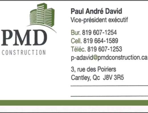 PMD CONSTRUCTION INC